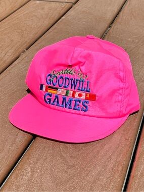 Vintage 90s Seattle Goodwill Games Cap